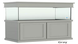 Classic Style Aquarium Cabinet Stand color section Gray