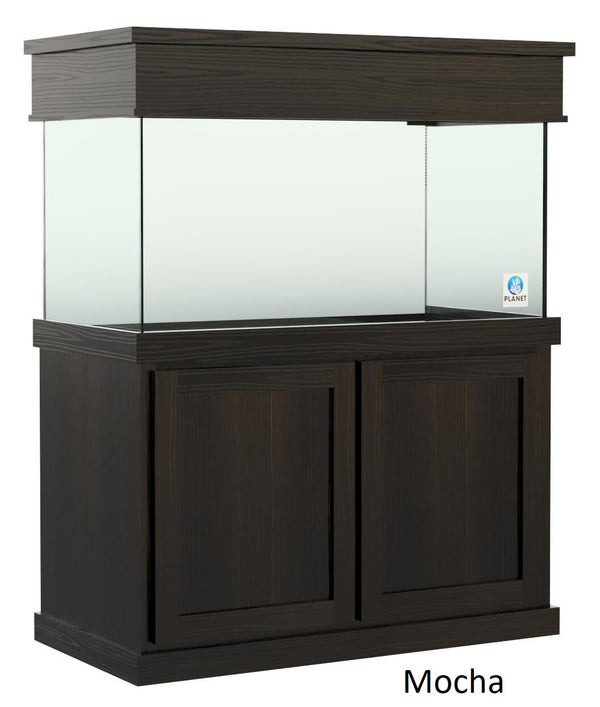 Classic Style Aquarium Cabinet Stand with stain selection Mocha